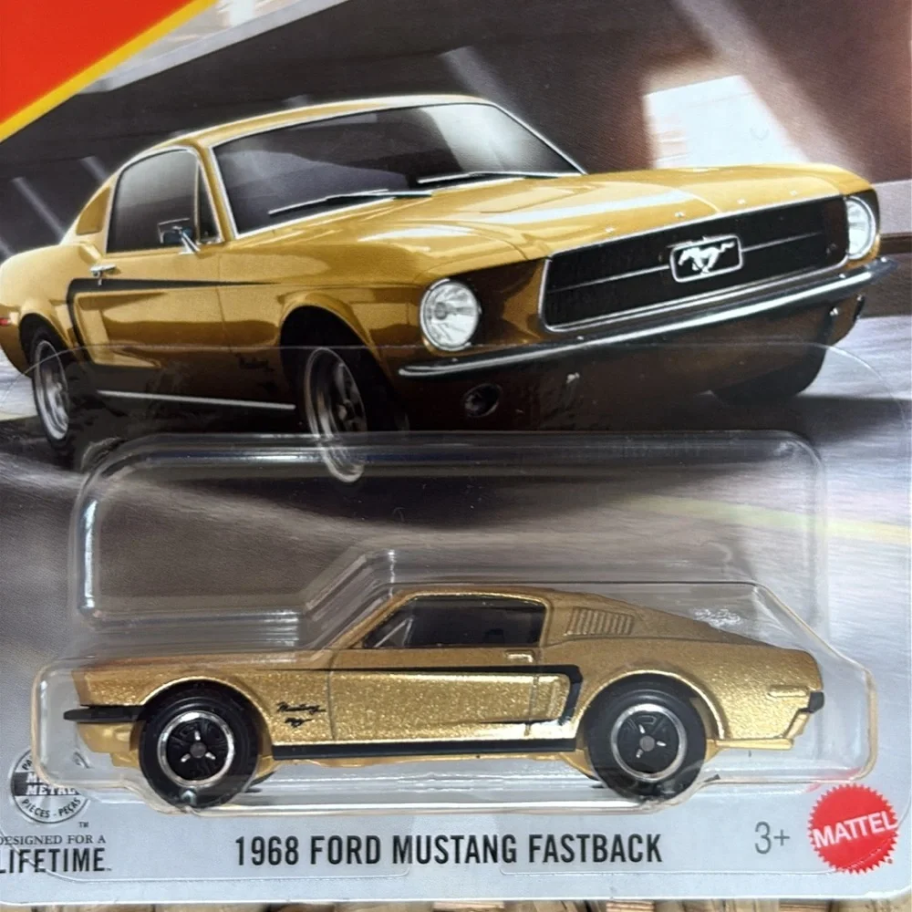 Matchbox Gold Ford Mustang Fastback Golden Fast Back Muscle Pony Car 2026 New